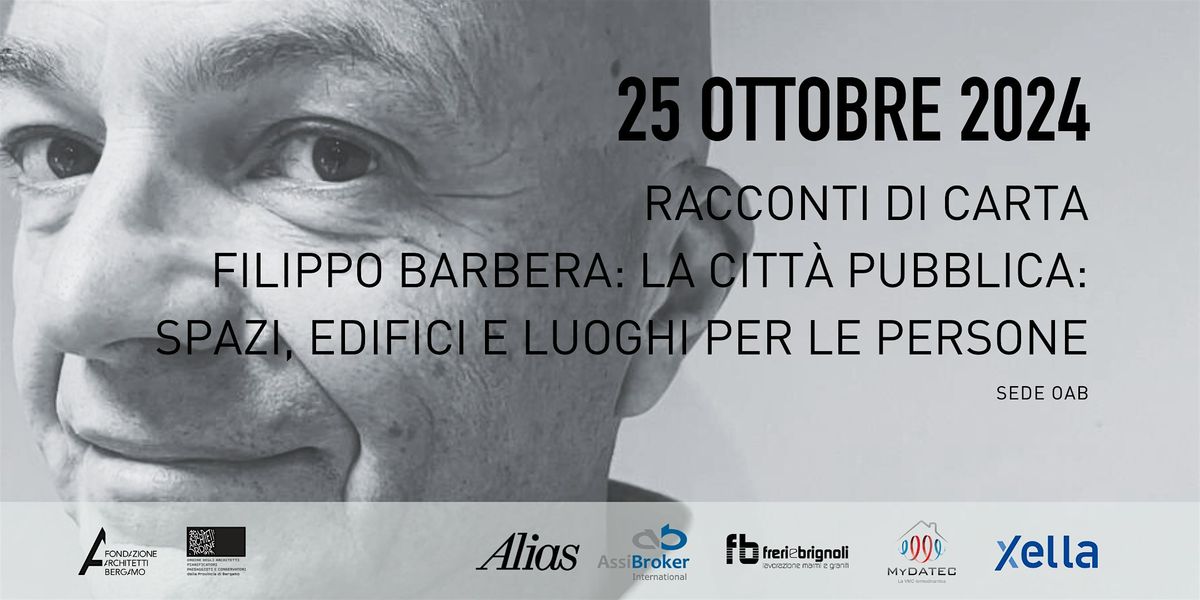 Racconti di Carta: Filippo Barbera - La citt\u00e0 pubblica