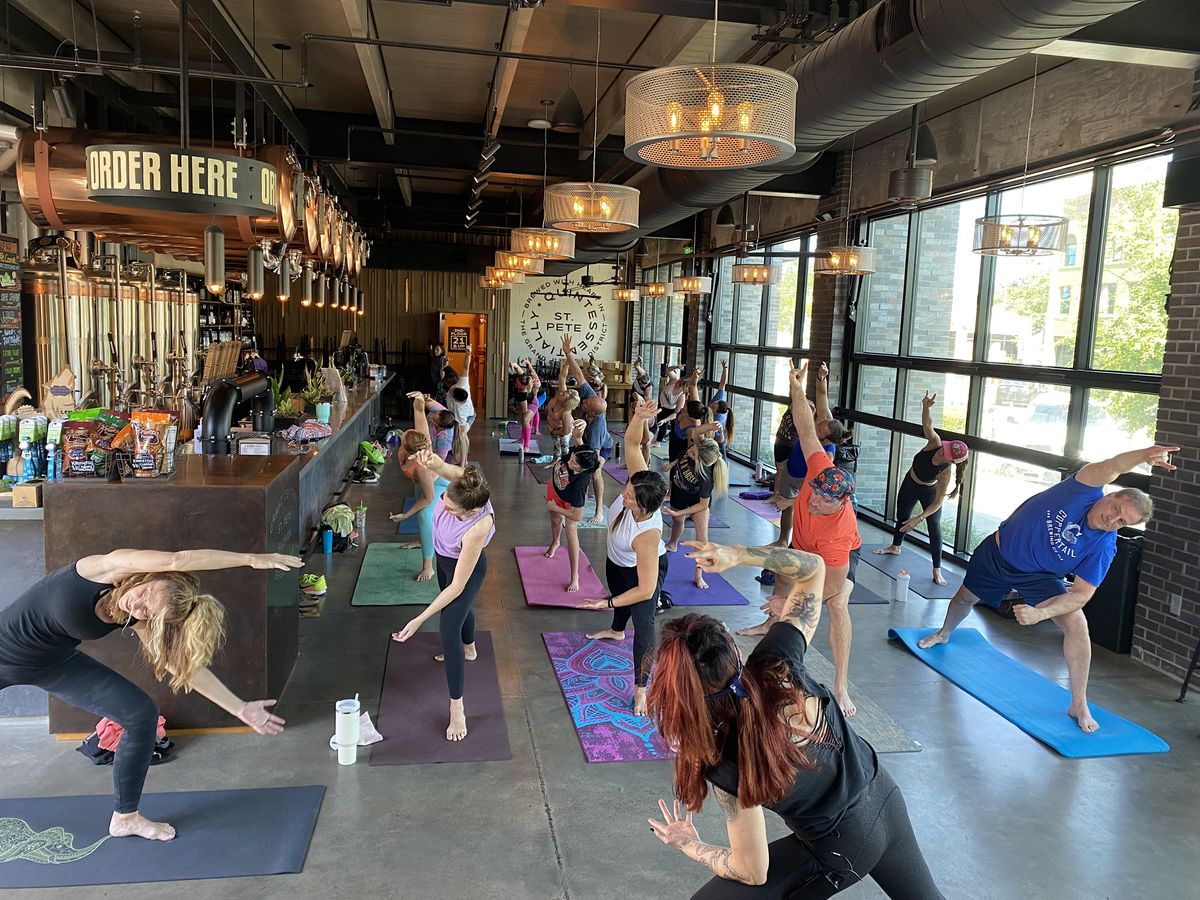 Beer Yoga presented by Crystal Kage