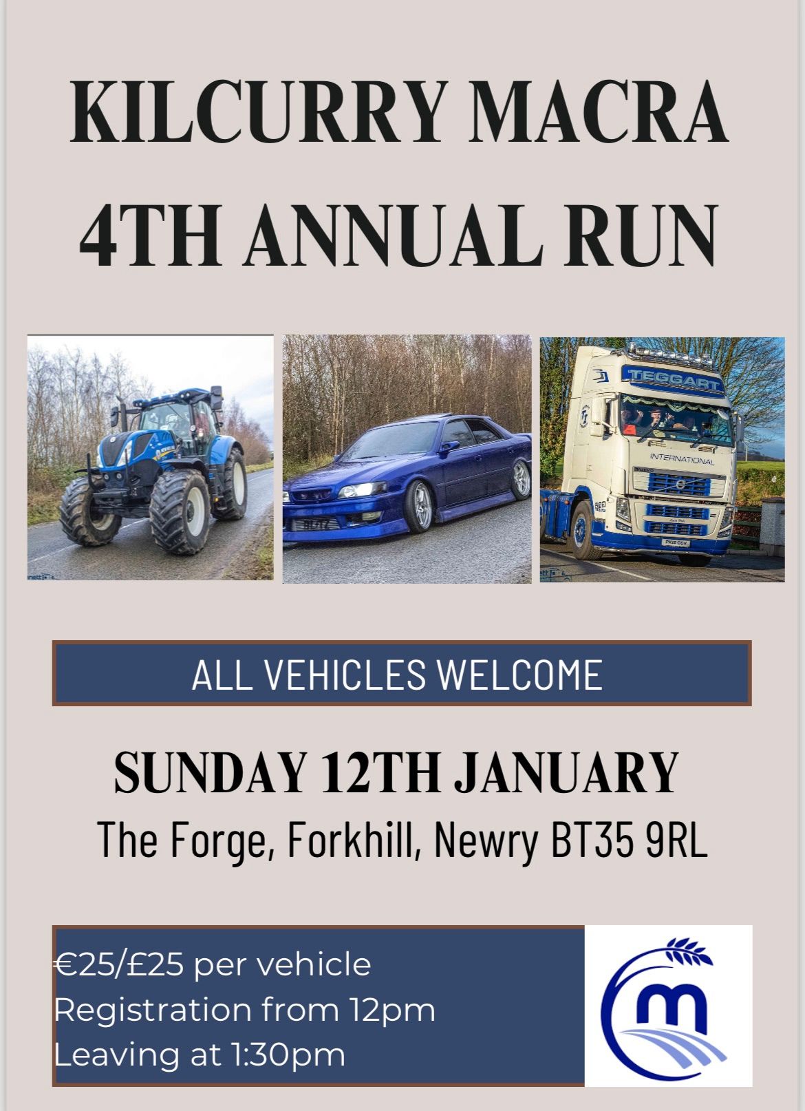 Kilcurry Macra 4th annual vehicle run