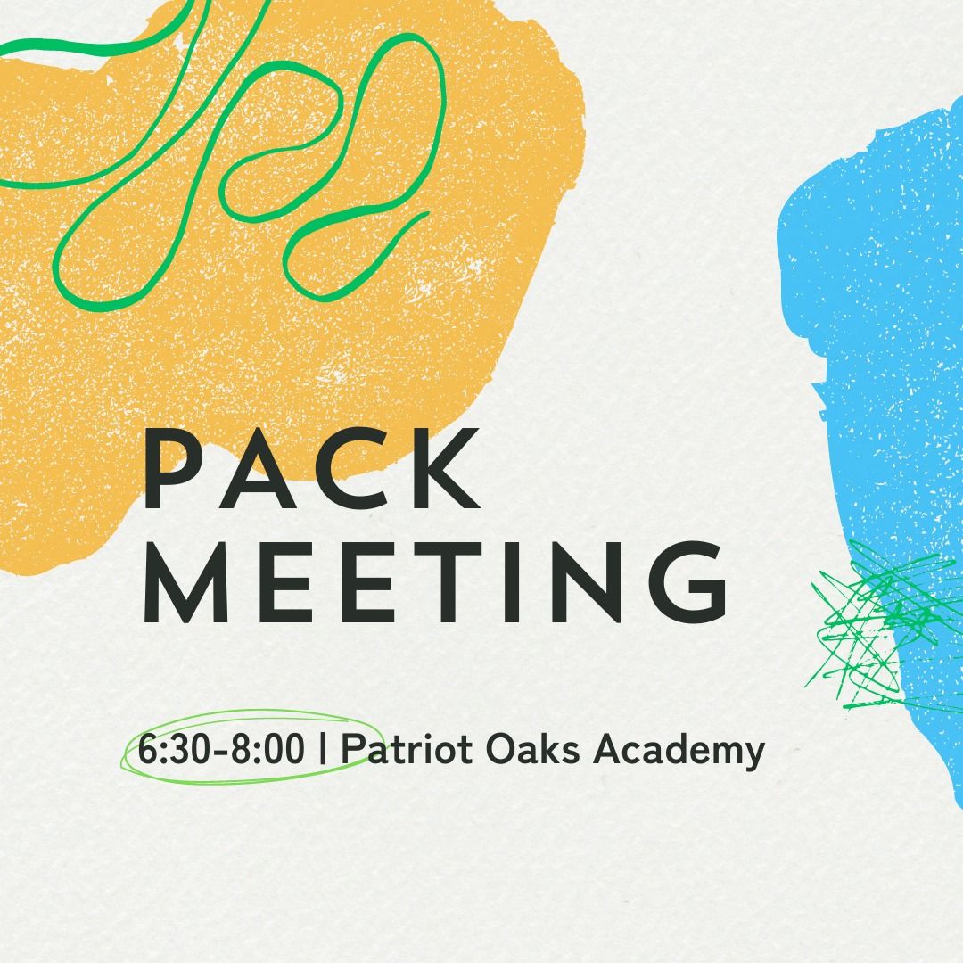 November Pack Meeting