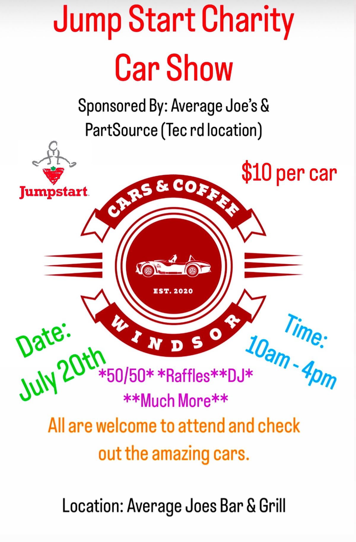 Jump Start Charity Car Show