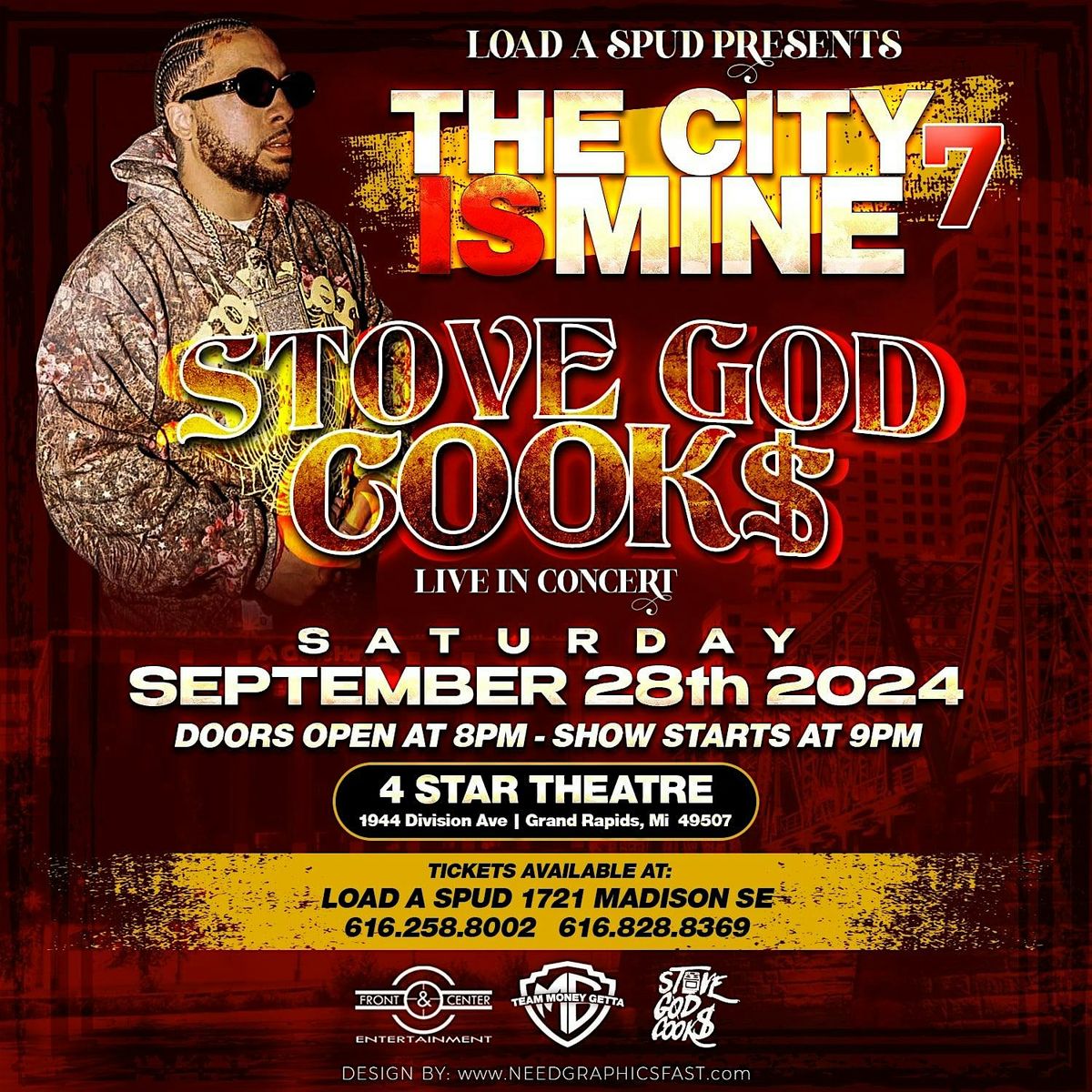 STOVE GOD COOK$ LIVE IN CONCERT