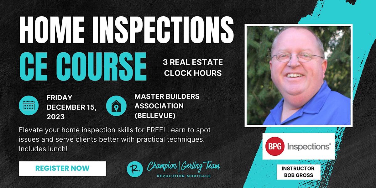 How to Preview a House for a Home Inspection! (3 Real Estate Clock Hours)