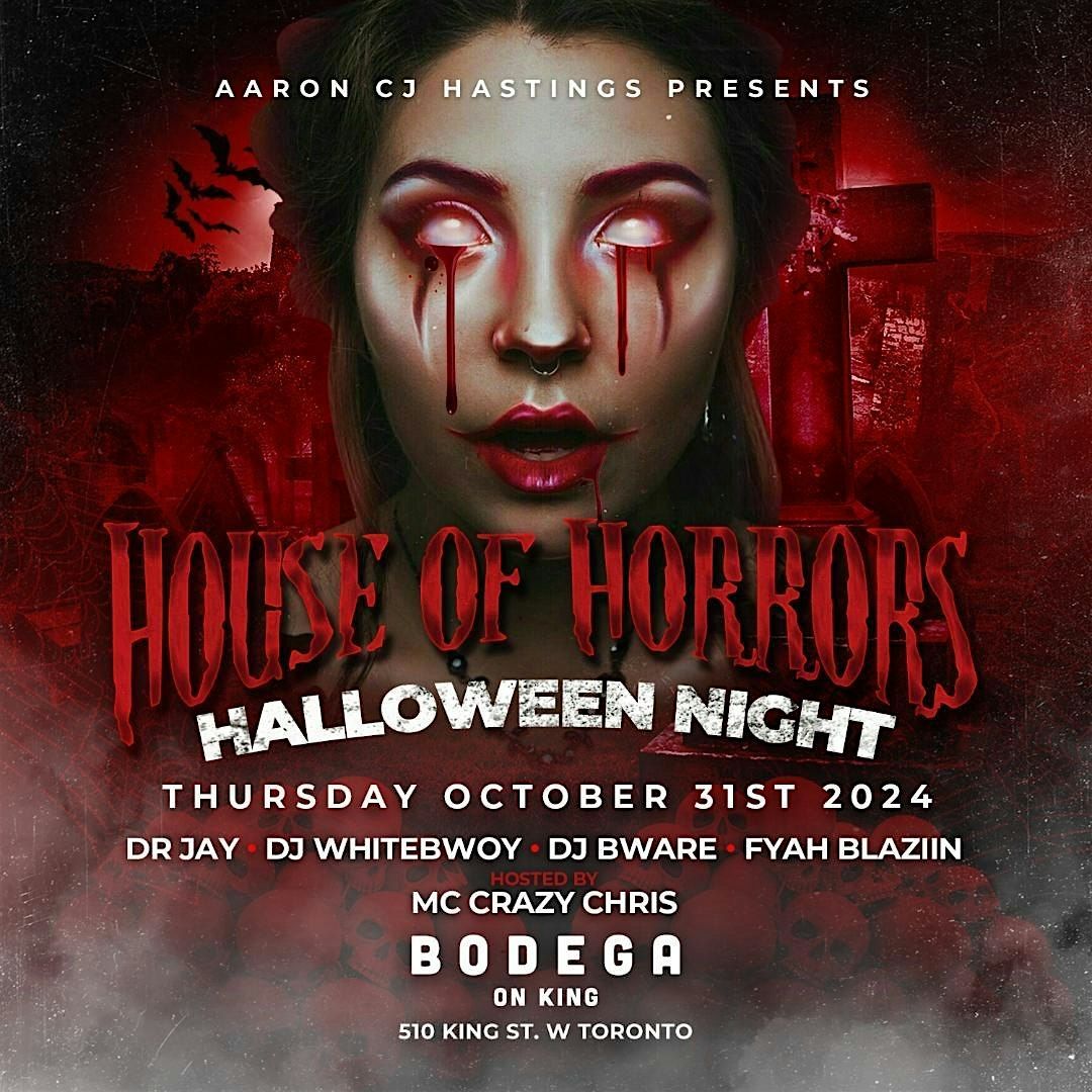 HOUSE OF HORRORS HALLOWEN COSTUME BASH