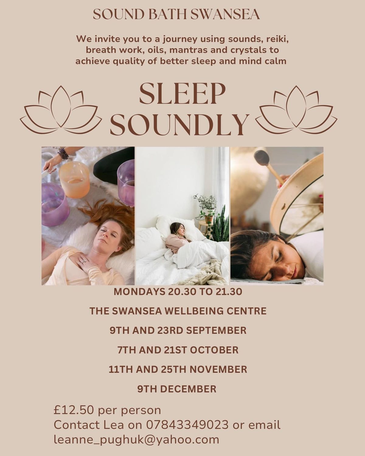 Sound Bath Swansea - Sleep Soundly 