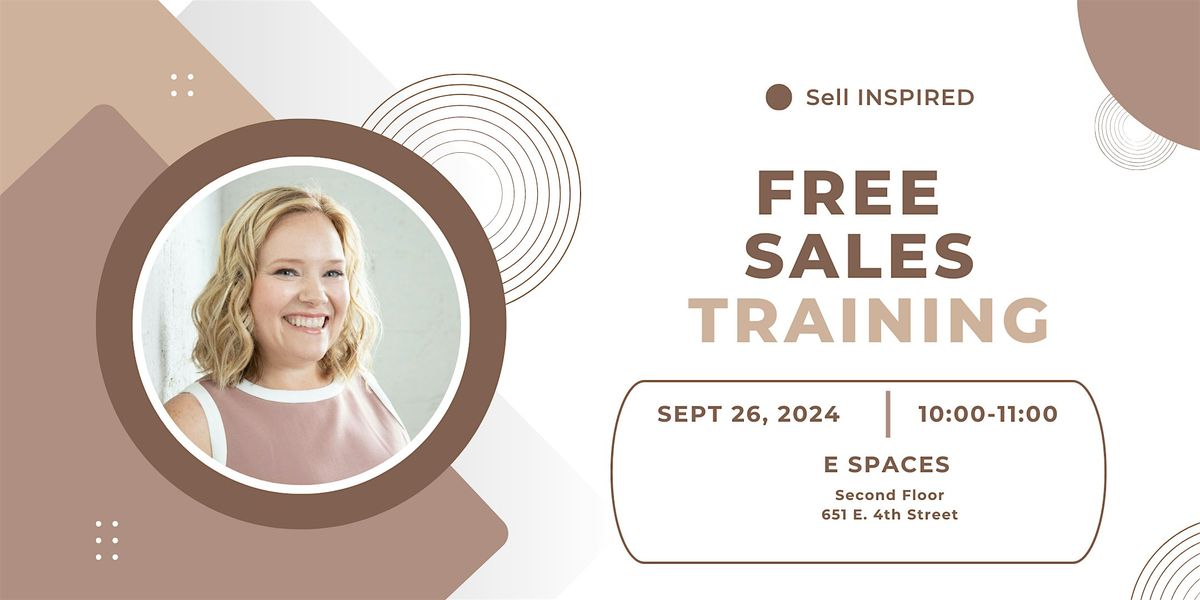 Free Sales Training