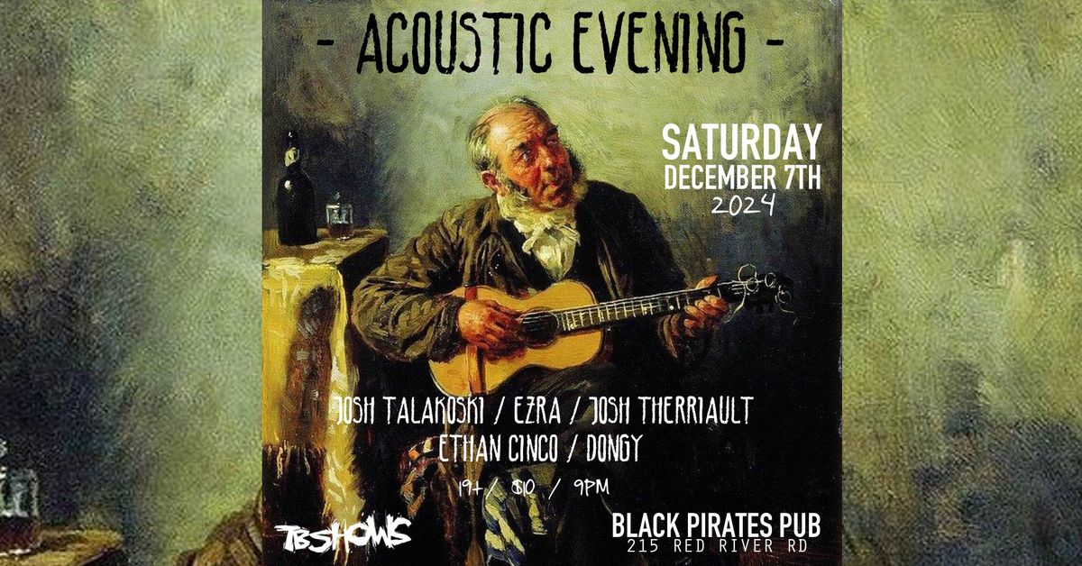 BPP ACOUSTIC EVENING - Dec 7th