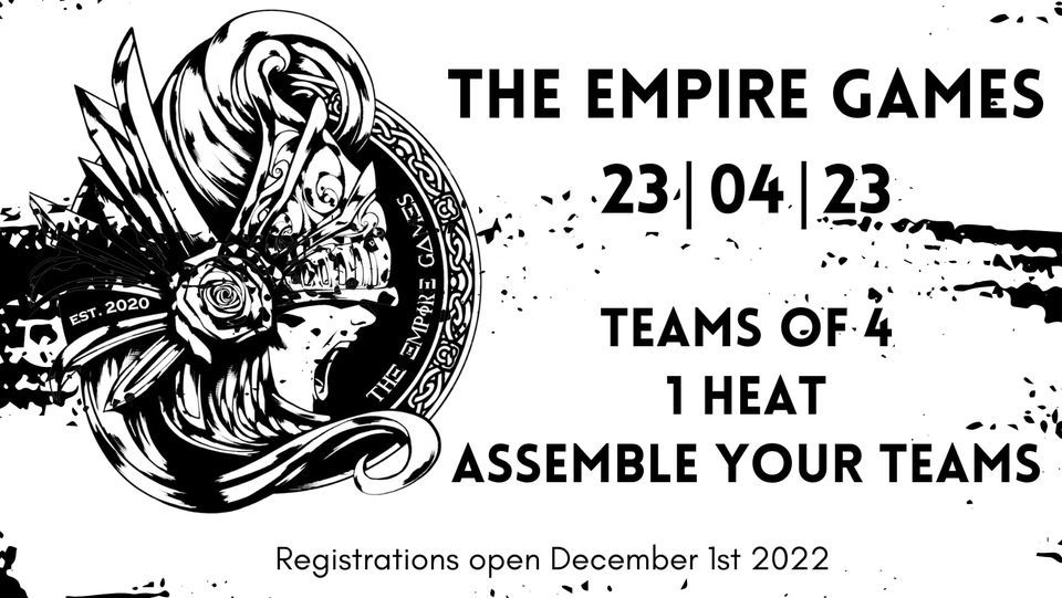 SOLD OUT : THE EMPIRE GAMES 2023