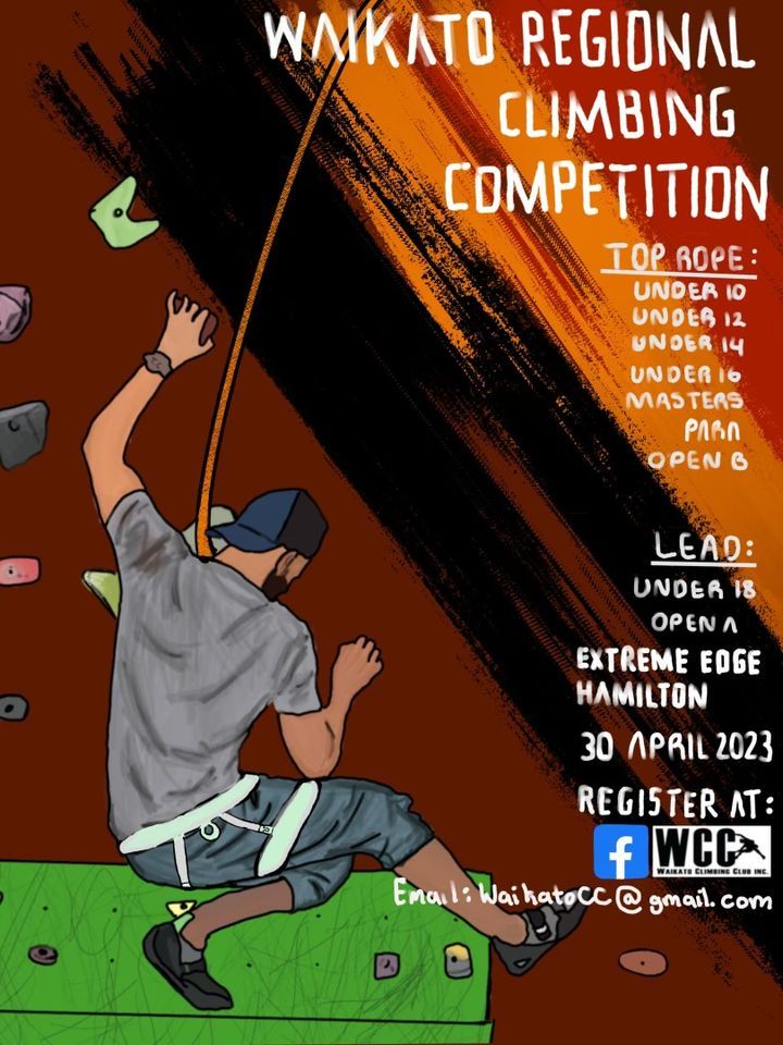 Waikato Regional Climbing Competition, Extreme Edge Rock Climbing