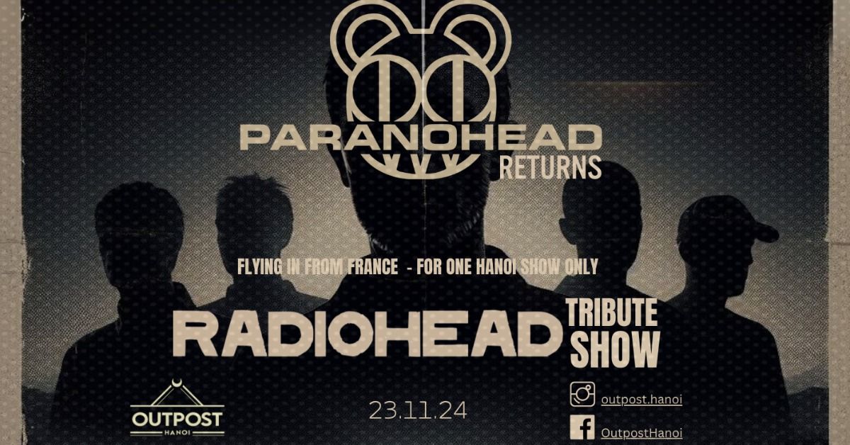 PARANOHEAD RETURNS - RADIOHEAD TRIBUTE SHOW