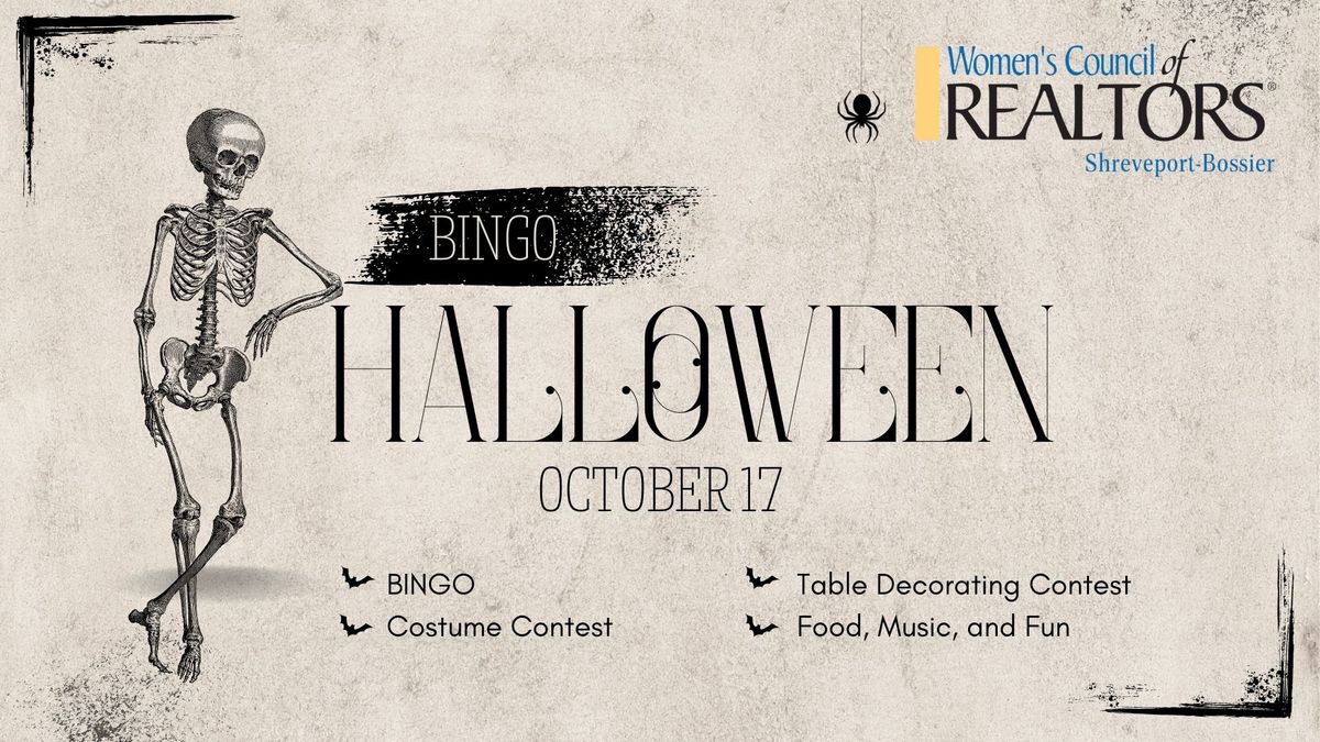 Halloween BINGO! Fundraiser