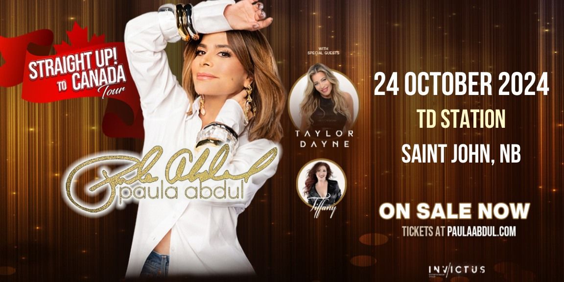 Paula Abdul: Straight Up! To Canada Tour