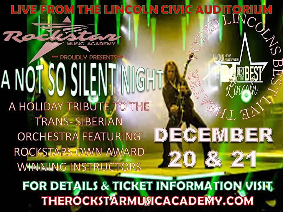 A NOT SO SILENT NIGHT * A tribute to the TransSiberian Orchestra