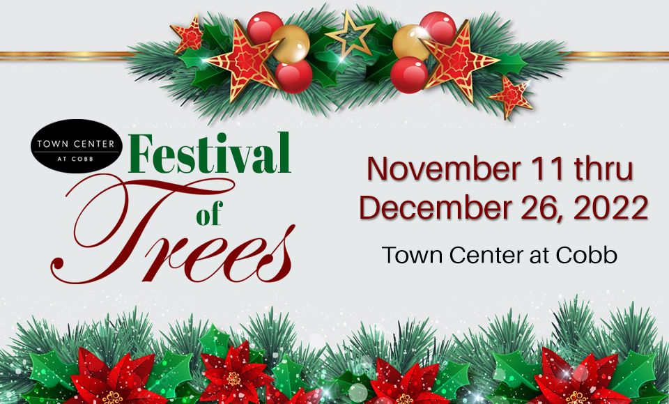 Festival of Trees, Town Center at Cobb, Kennesaw, 11 November 2022