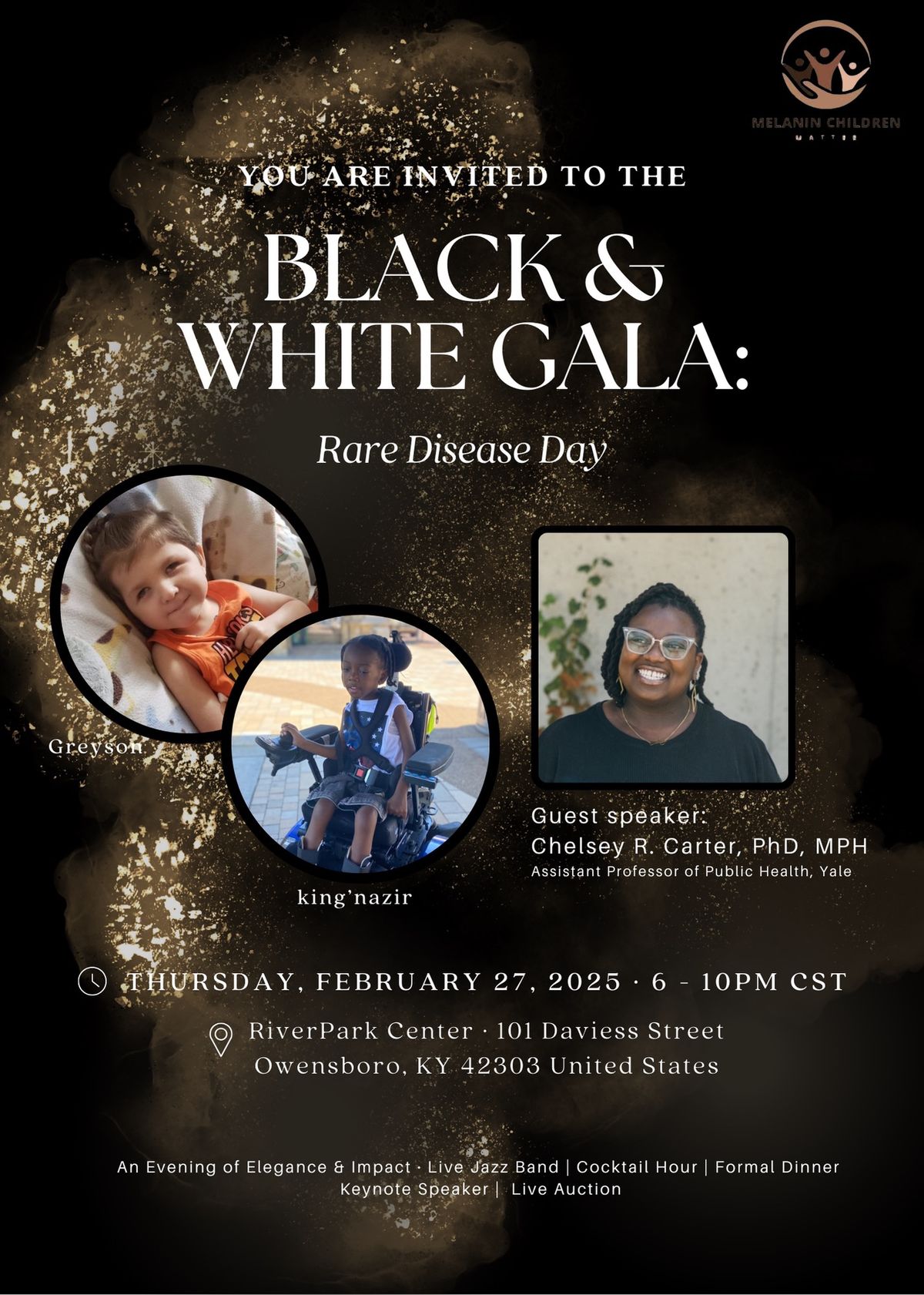 Black & White Gala: Rare Disease Day 