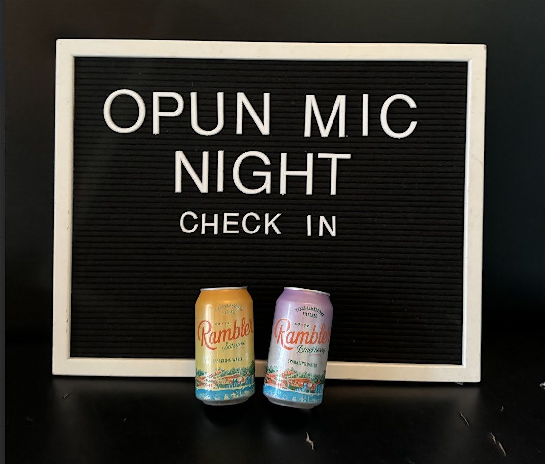 OPUN MIC NIGHT - Theme: HALLOWEEN