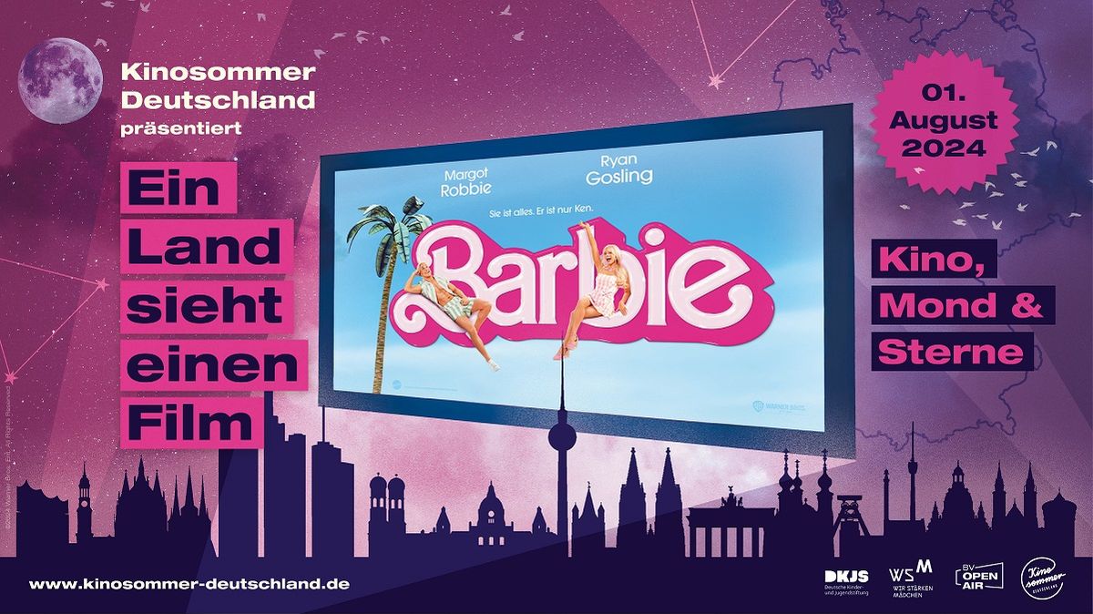 Pink Night. BARBIE | Kino, Mond & Sterne