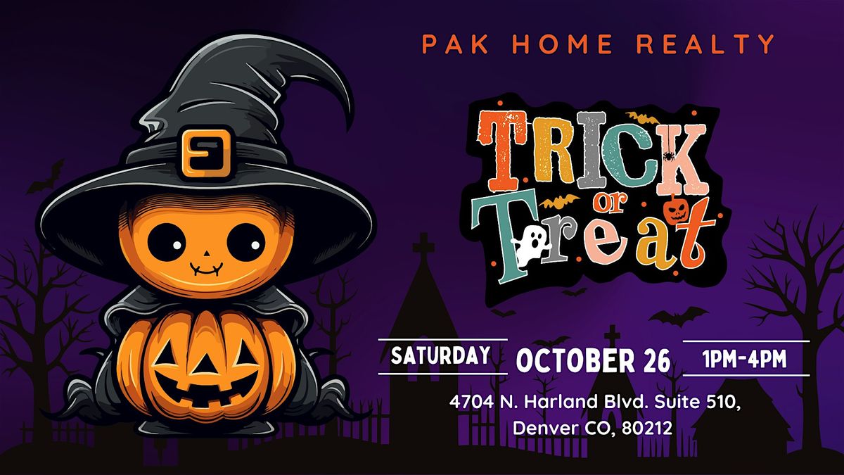 PAK Home Realty Client Trick Or Treat Event!!!, 4704 N Harlan St Suite ...