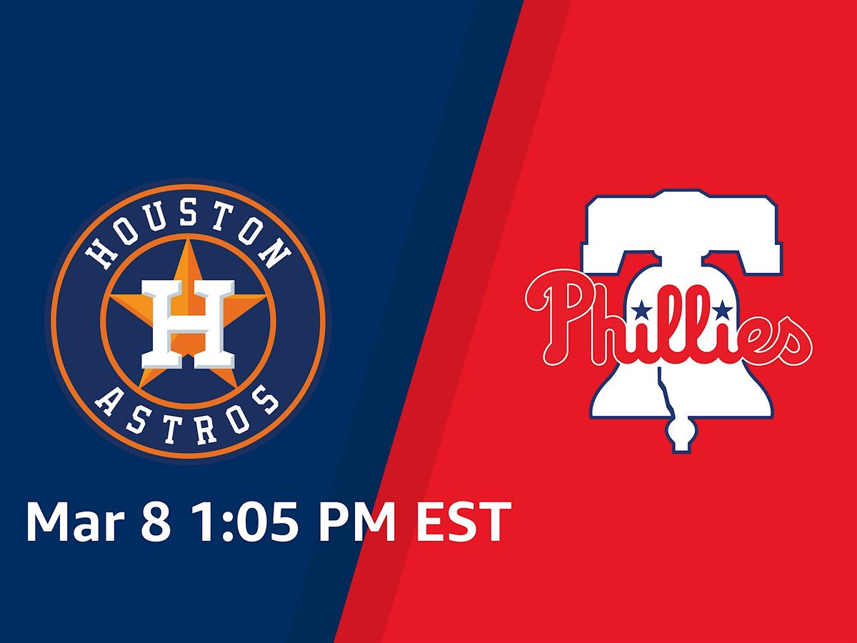 Houston Astros at Philadelphia Phillies