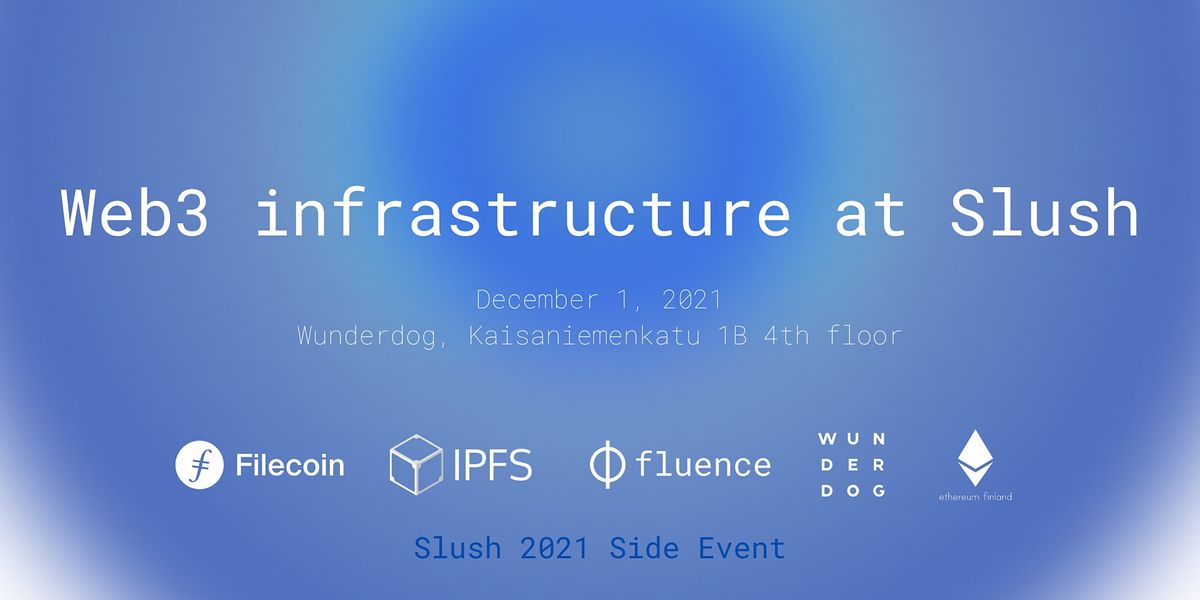 Web3 infrastructure at Slush: Fluence & IPFS
