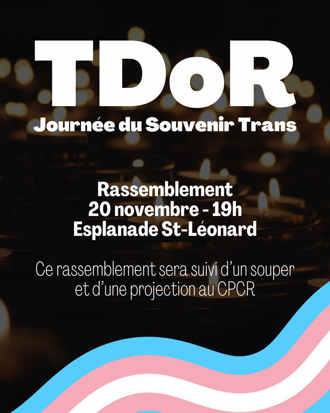 TDOR - Journ\u00e9e du Souvenir Trans