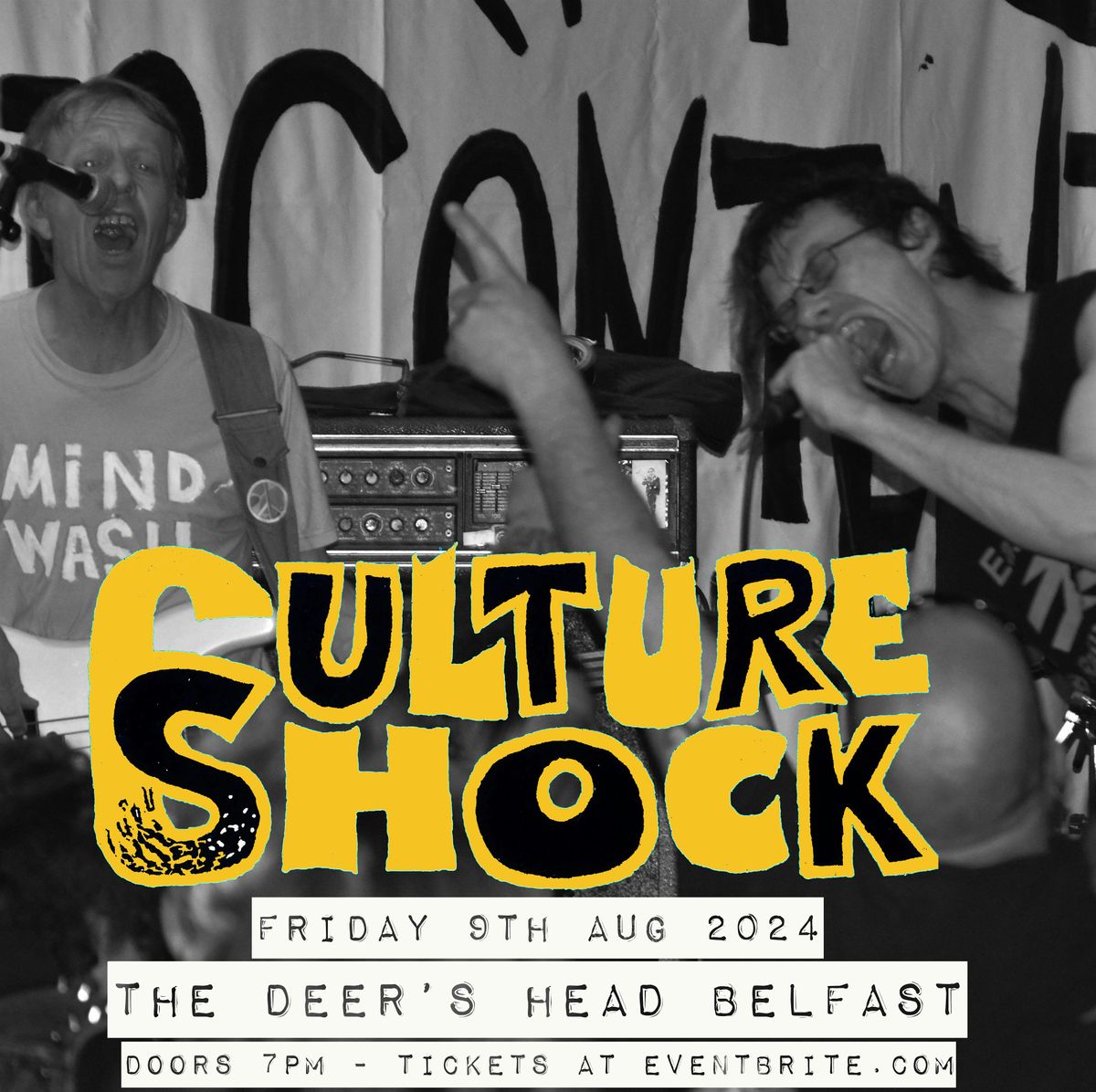 Culture Shock at The Deer's Head Belfast 9\/8\/24
