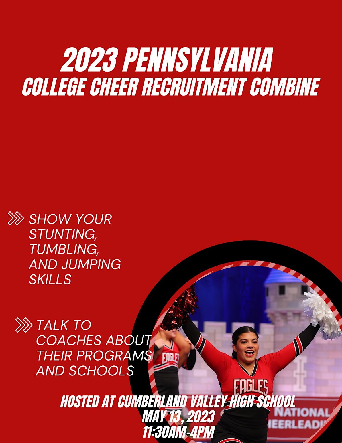 2023 PA College Cheerleading Recruitment Combine, Cumberland Valley