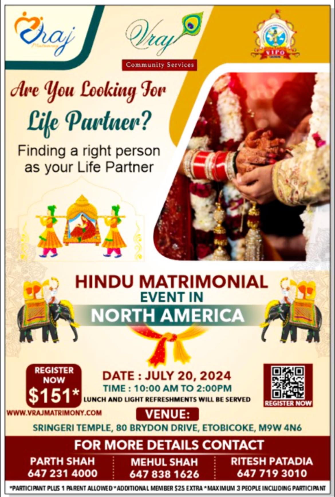 Hindu Matrimonial Event