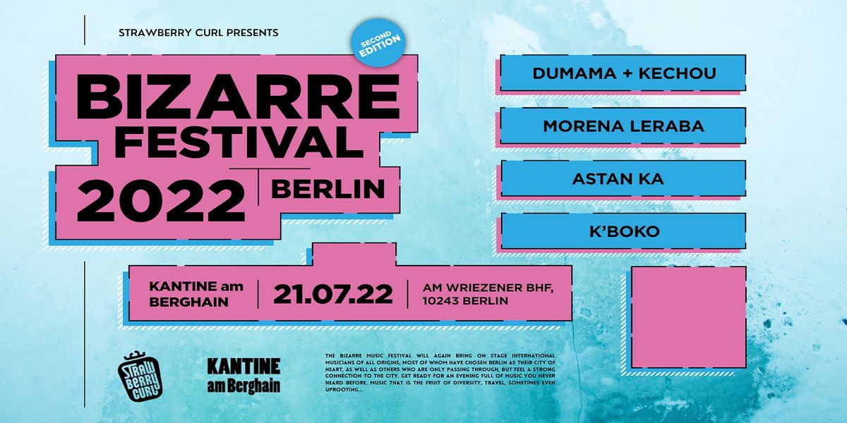 Bizarre Festival 2nd Edition