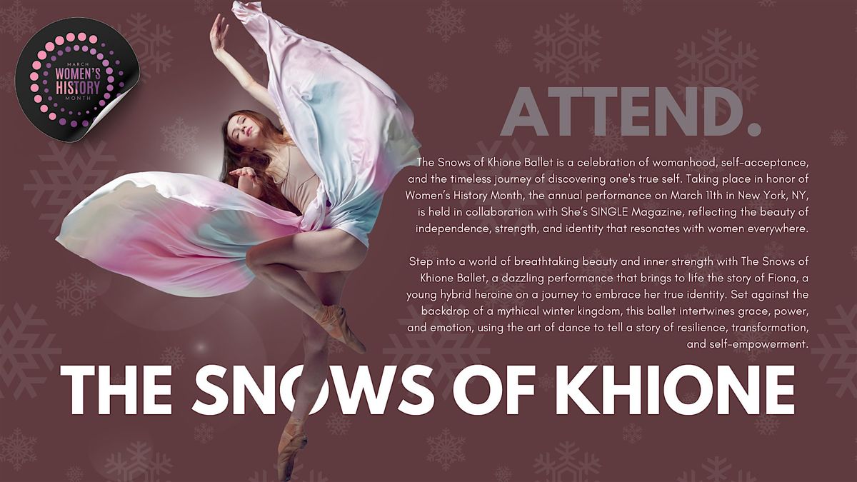 THE SNOWS OF KHIONE BALLET