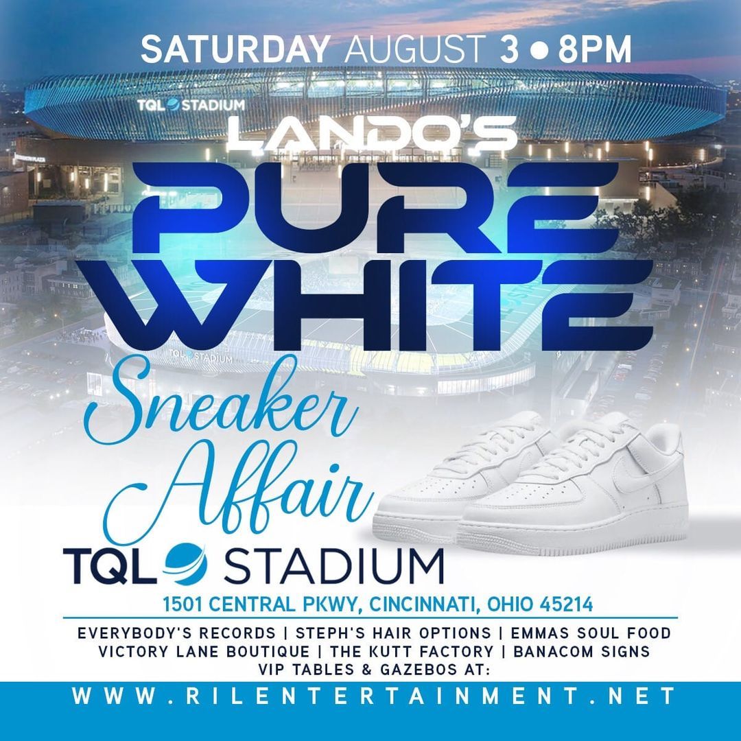 Lando's Pure White Sneaker Affair@TQL Stadium