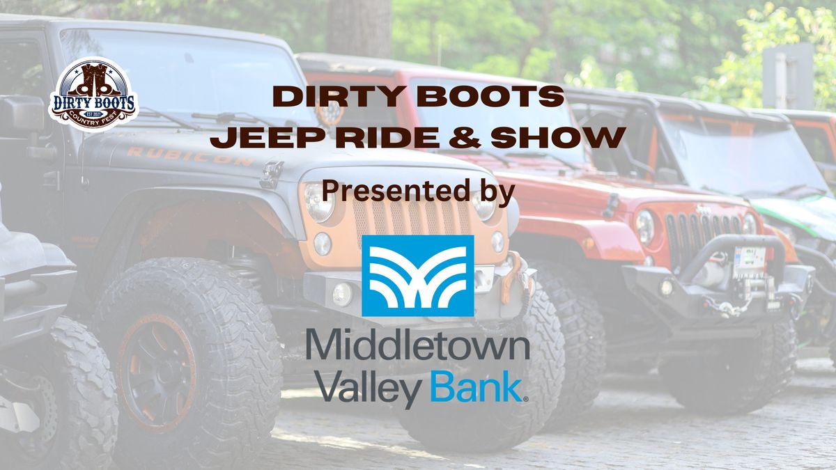 The Dirty Boot Jeep Ride & Show 