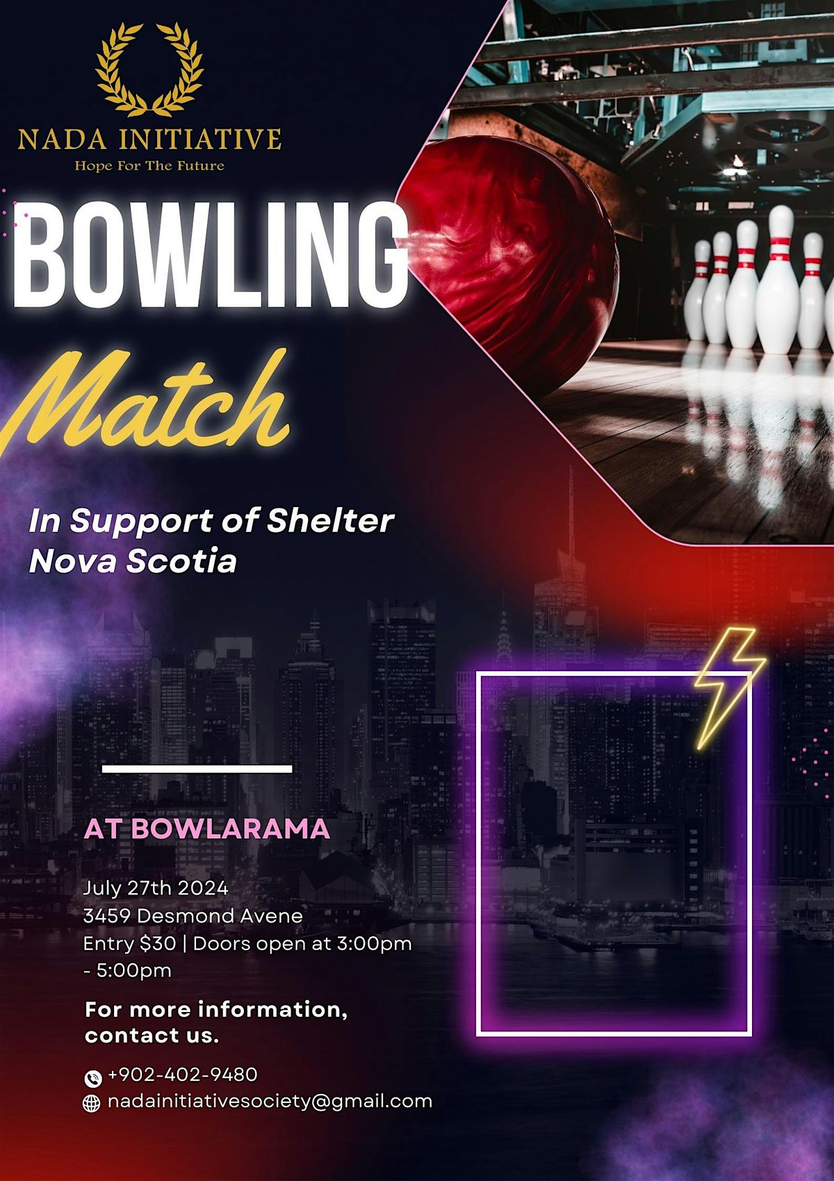 Nada Initiative Bowling Tournament