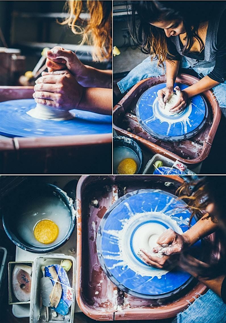 4-Week \/Dinnerware + WHEEL THROWING with Clay