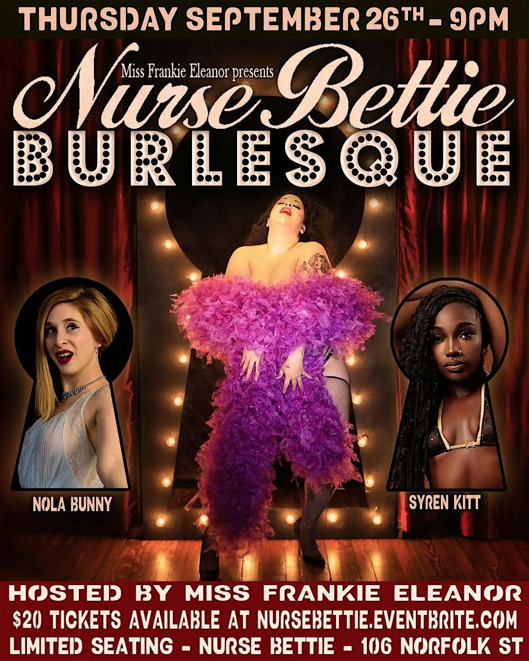 Nurse Bettie Burlesque Show