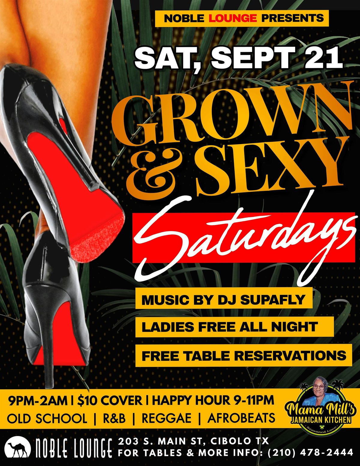 Grown & Sexy Saturdays w\/ DJ Supafly