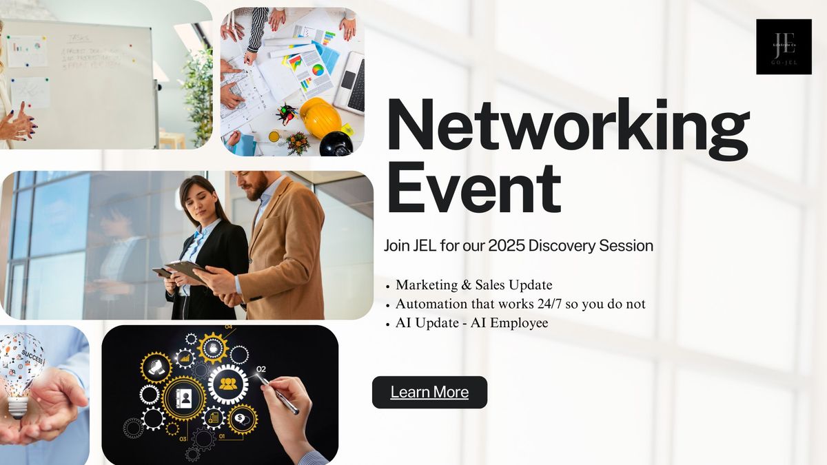  JEL Discovery Session - Calgary 2025  Marketing|Sales |Auto