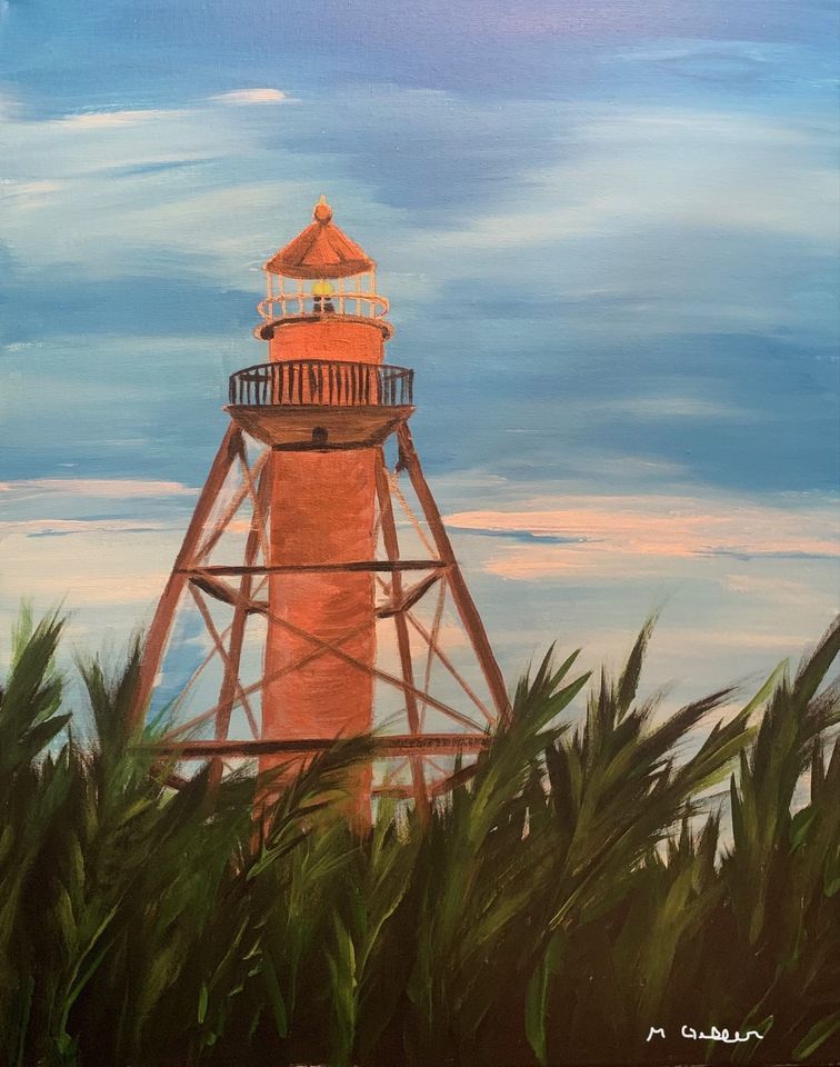 Class: Sanibel Light House Paint and Sip with Michele