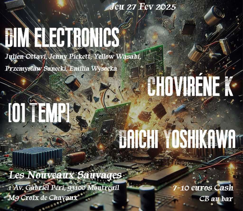 DimElectronics \/ Chovir\u00e8ne K \/ [o1 Temp] \/ Daichi Yoshikawa