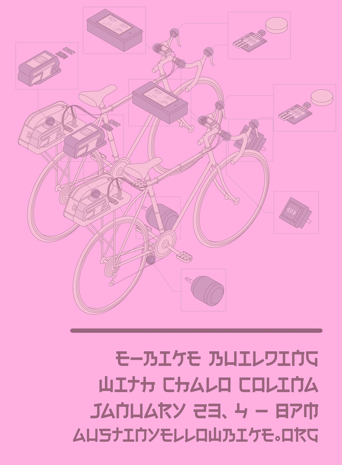 E-bike Building Seminar with Chalo Colina
