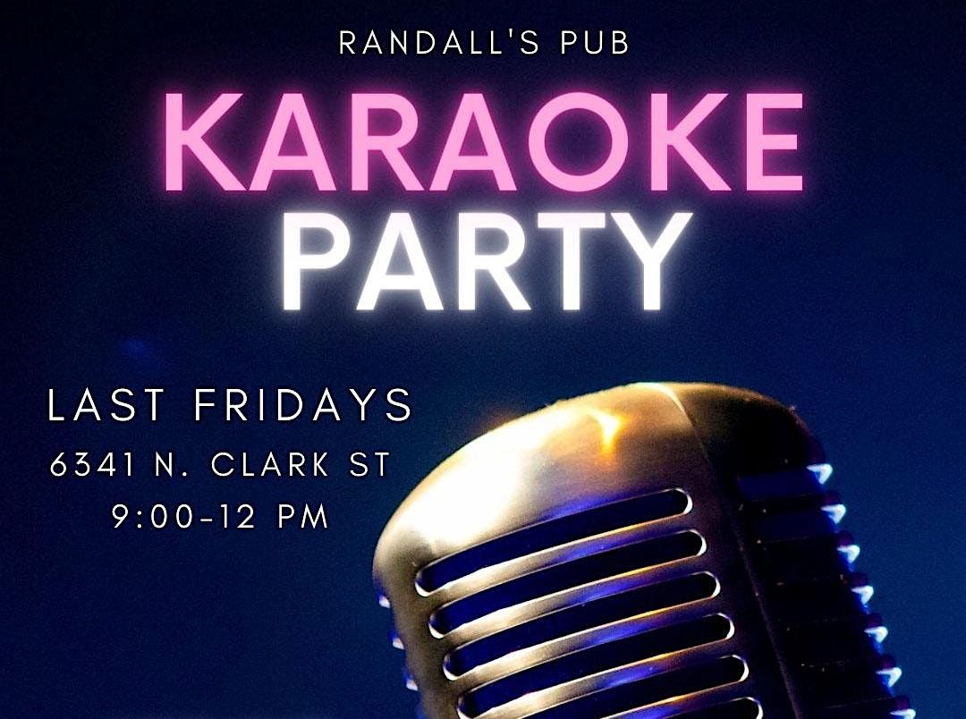 Karaoke Party at Randall's in Edgewater (Last Fridays)