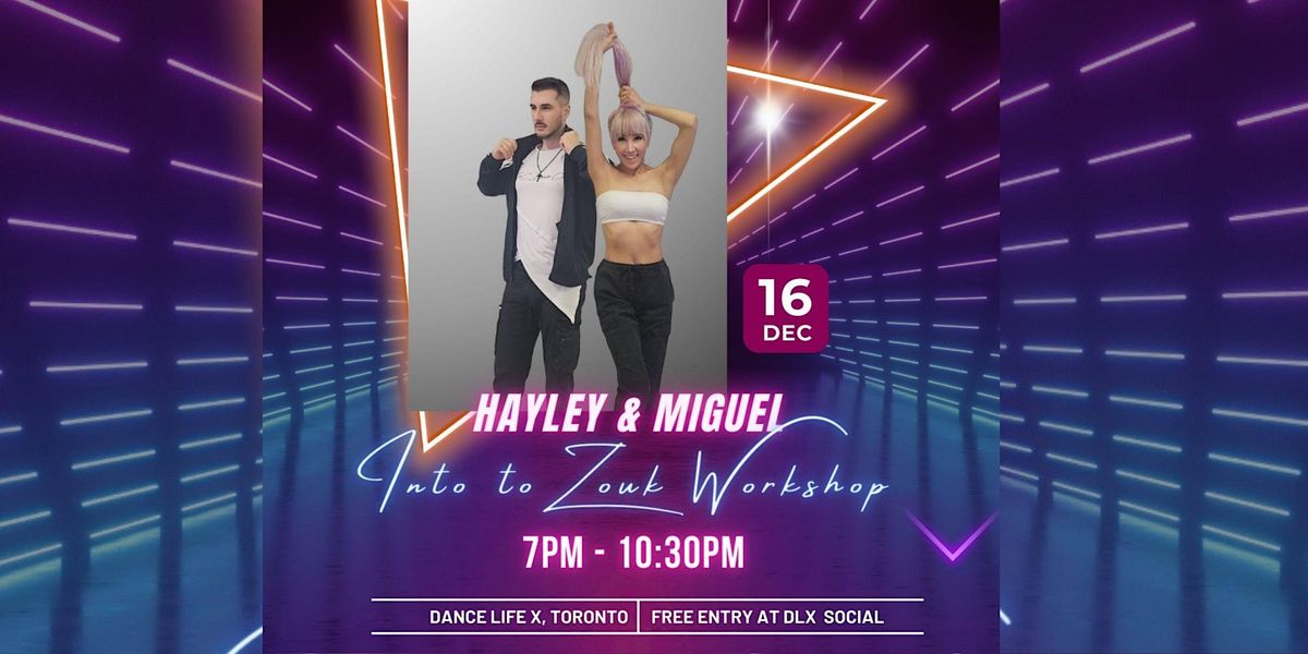 3HRS - Intro to Brazilian Zouk Workshop