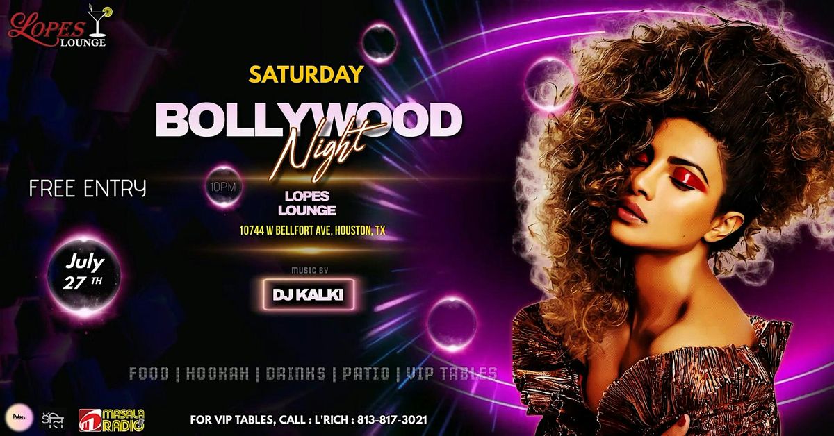 Bollywood Night Party with DJ KALKI @ Lopes Lounge