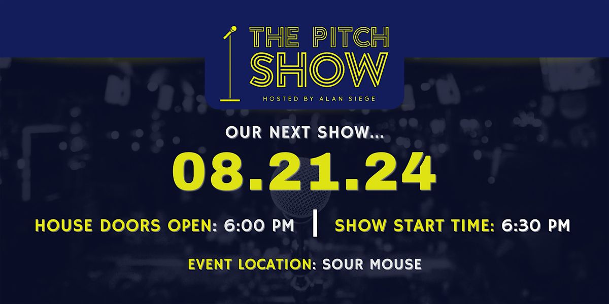 The Dive Bar Edition of the Pitch Show