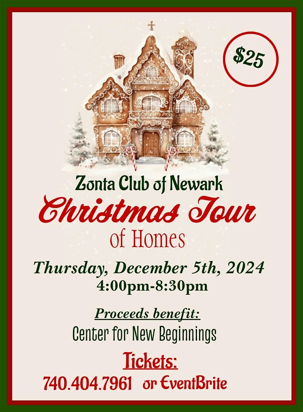 Zonta Club of Newark Christmas Tour of Homes