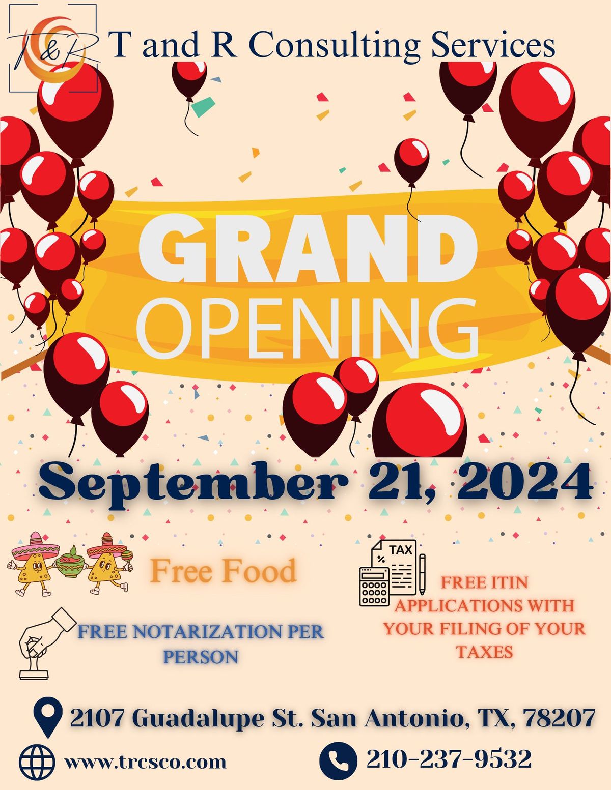 OUR GRAND OPENING