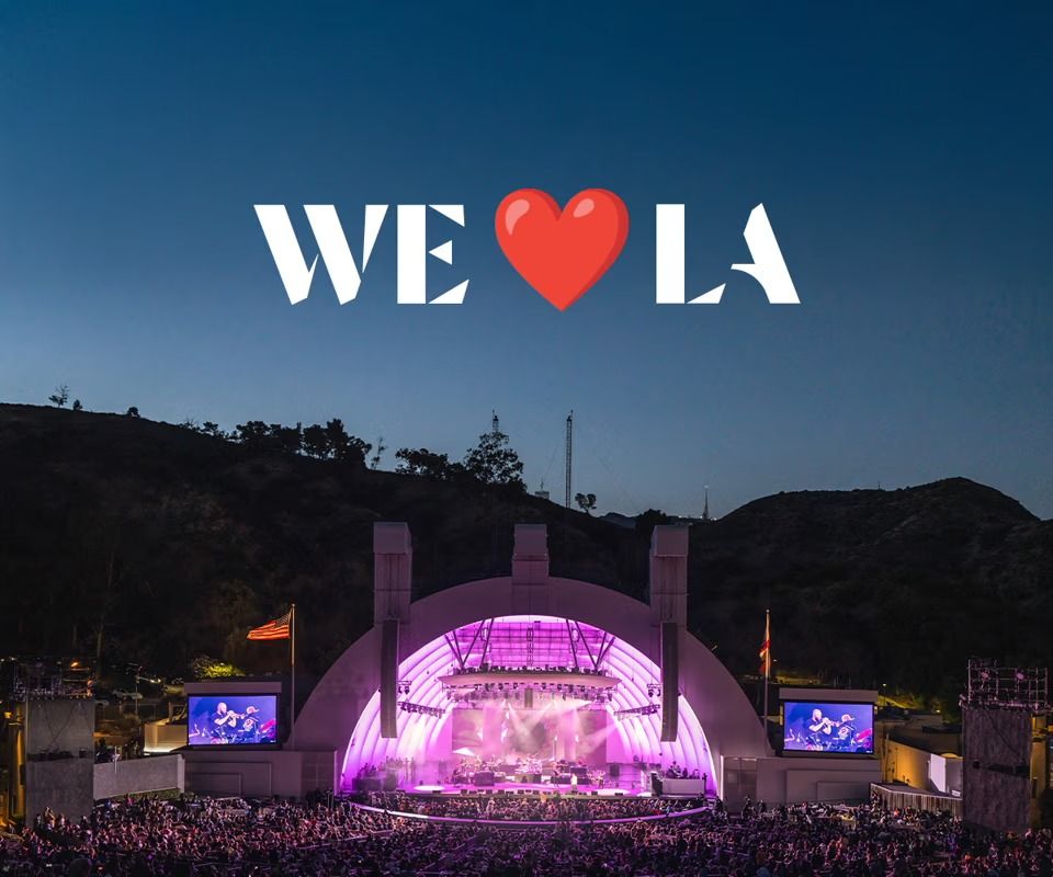 We \u2764\ufe0f LA: A free concert for wildfire first responders and impacted community members