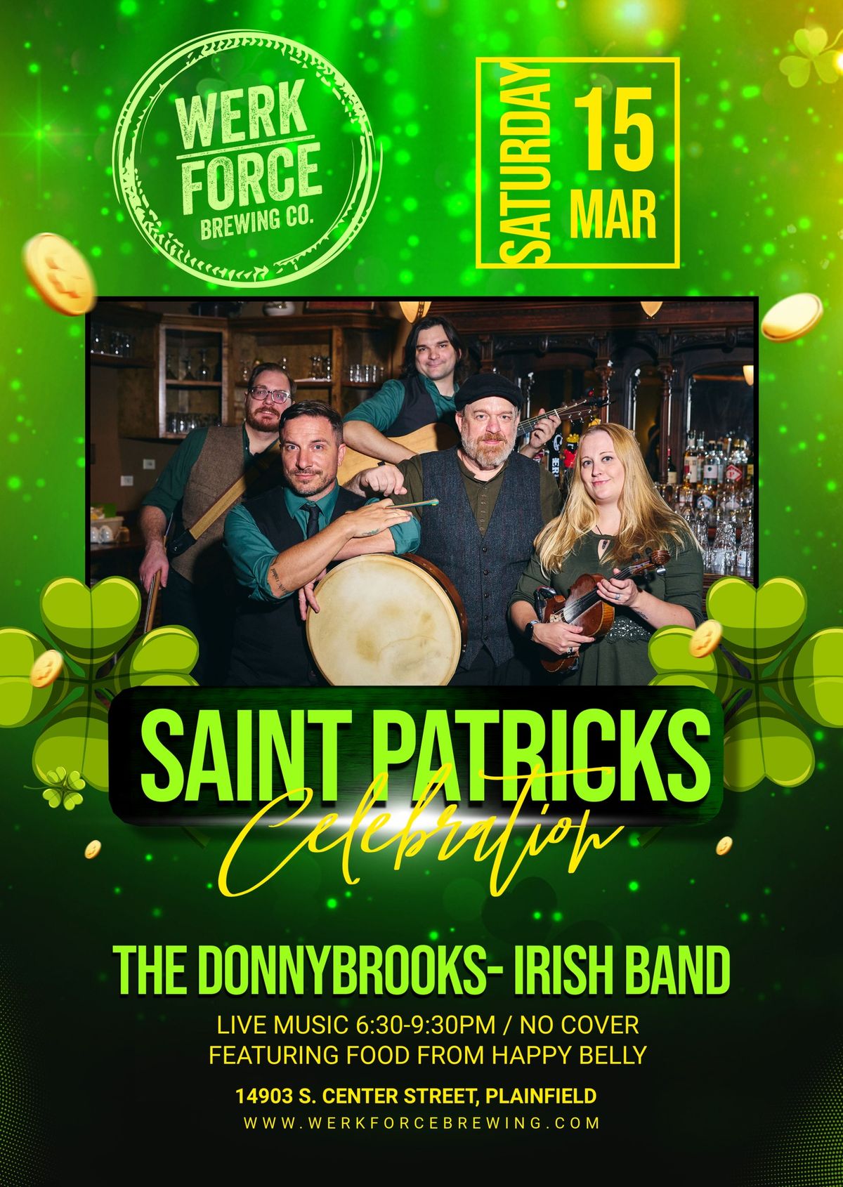 St. Patrick's Day Pre-Party 3\/15\/25 - Live Music, Food, Beer