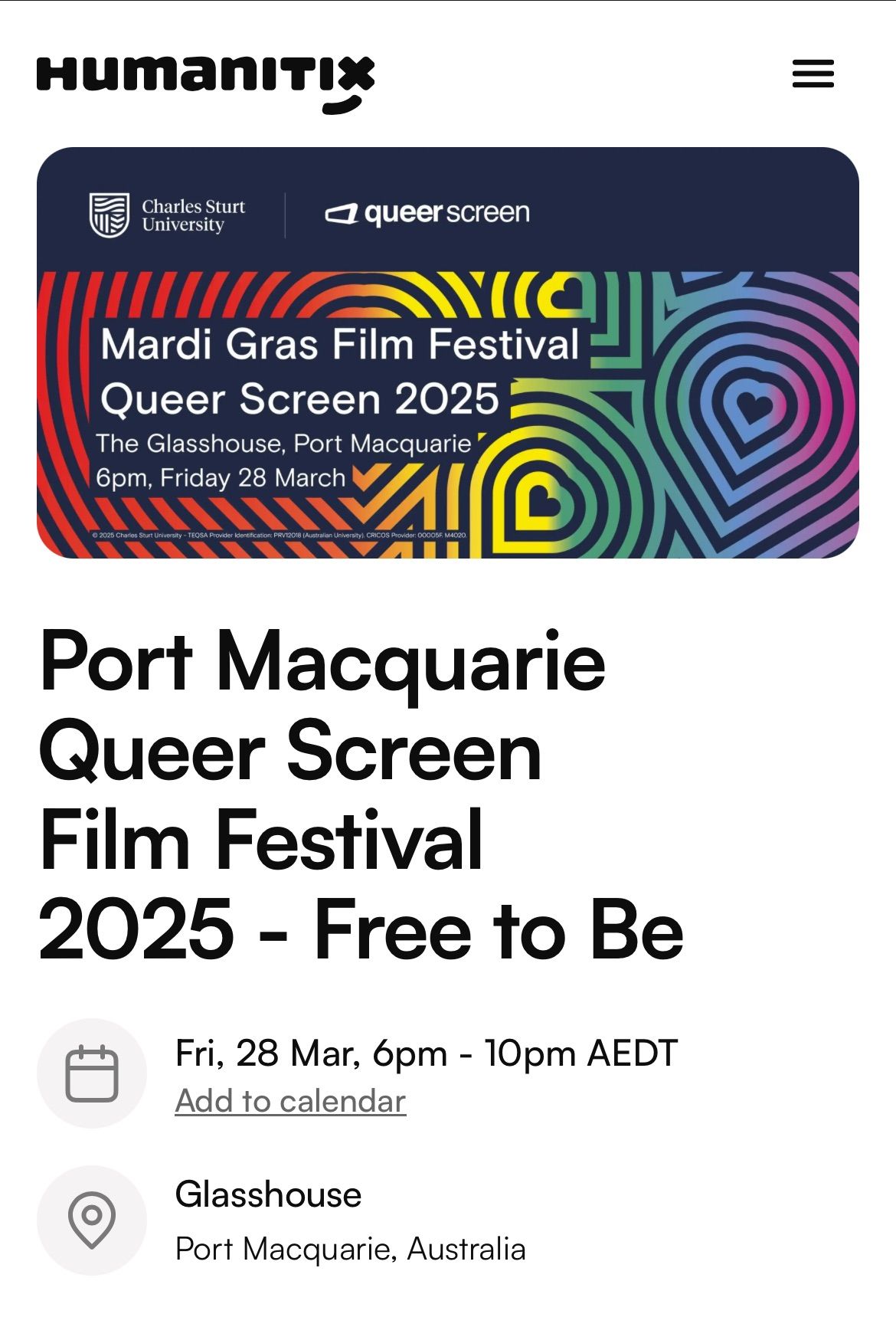 Mardi Gras Film Festival Queer Screen 2025