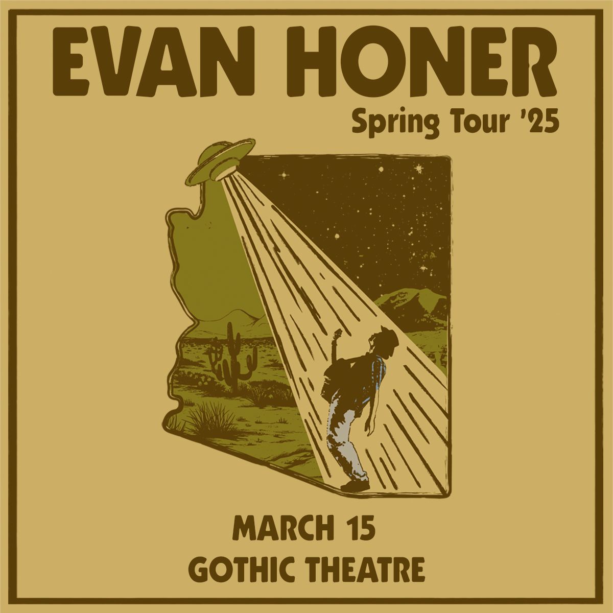 Evan Honer at Gothic Theatre